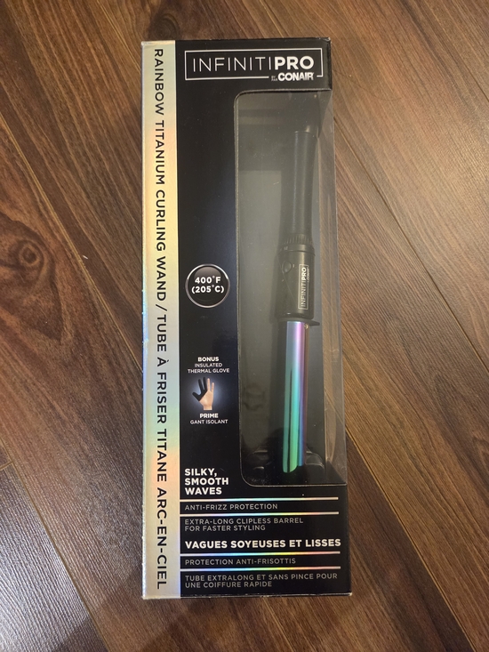 Conair Other - InfinitiPRO by Conair Rainbow Titanium Curling Wand - Iridescent